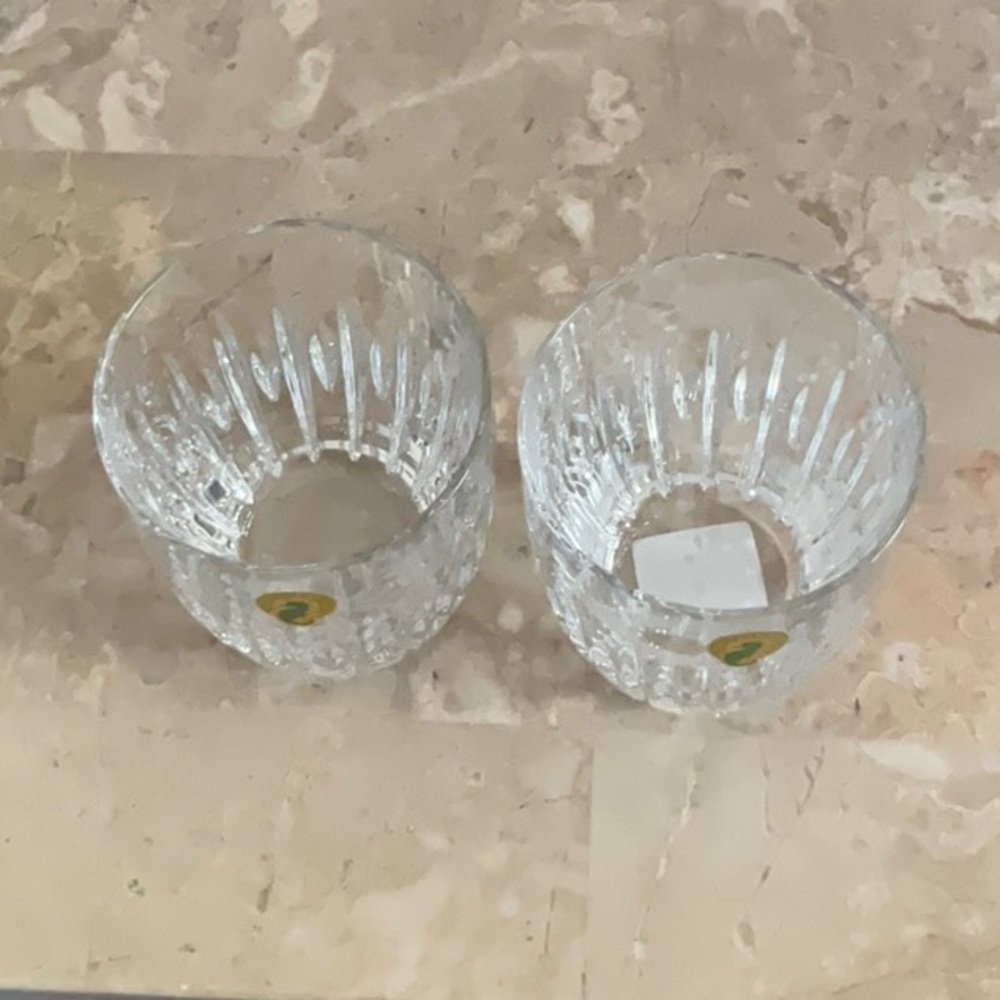 Waterford MARA Crystal Set of Two Tumblers - Picture 3 of 5